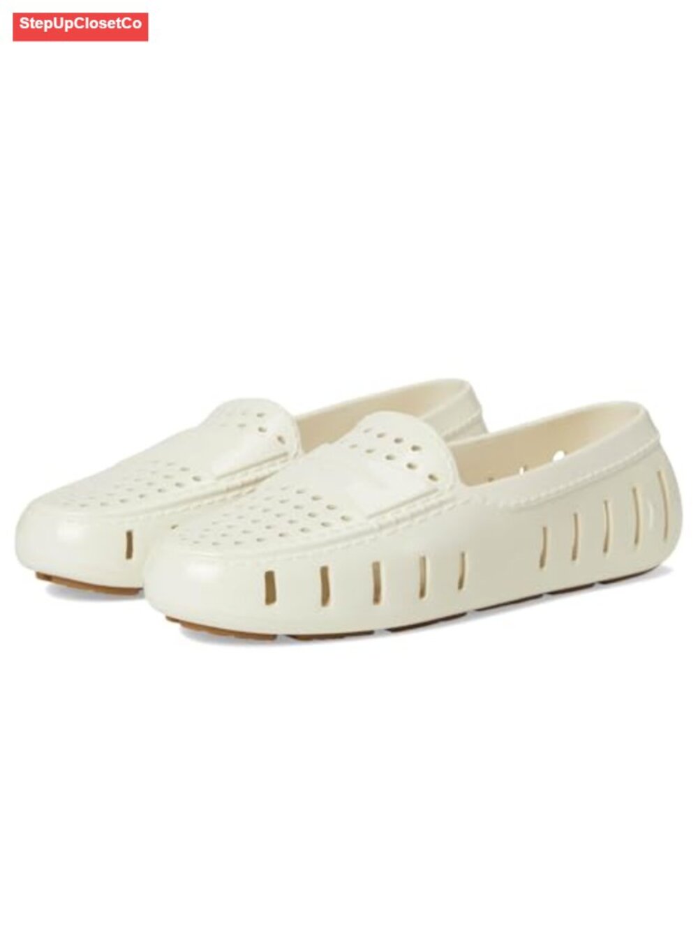 Waterproof Patent Leather Slip-On Loafer with Arch Support